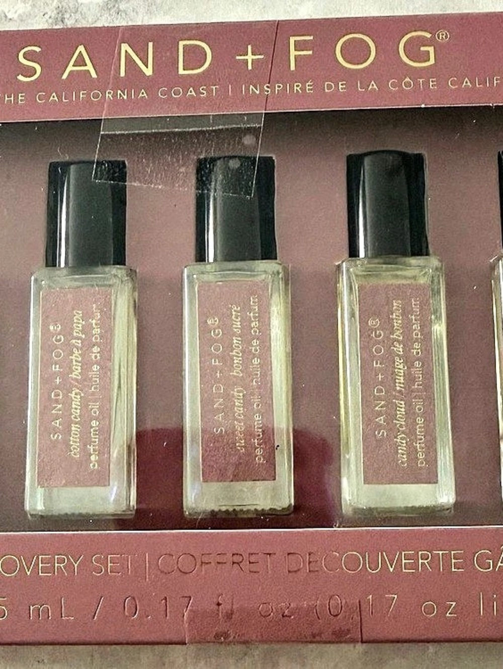 New SAND + FOG Sweet Treat Discovery Set Fragrance Set (5)